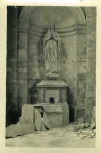 Arras Cathedral, November 1916