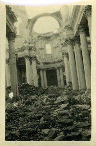 Arras Cathedral, November 1916
