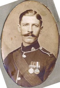 Royal Berkshire Regiment with South Africa service medals